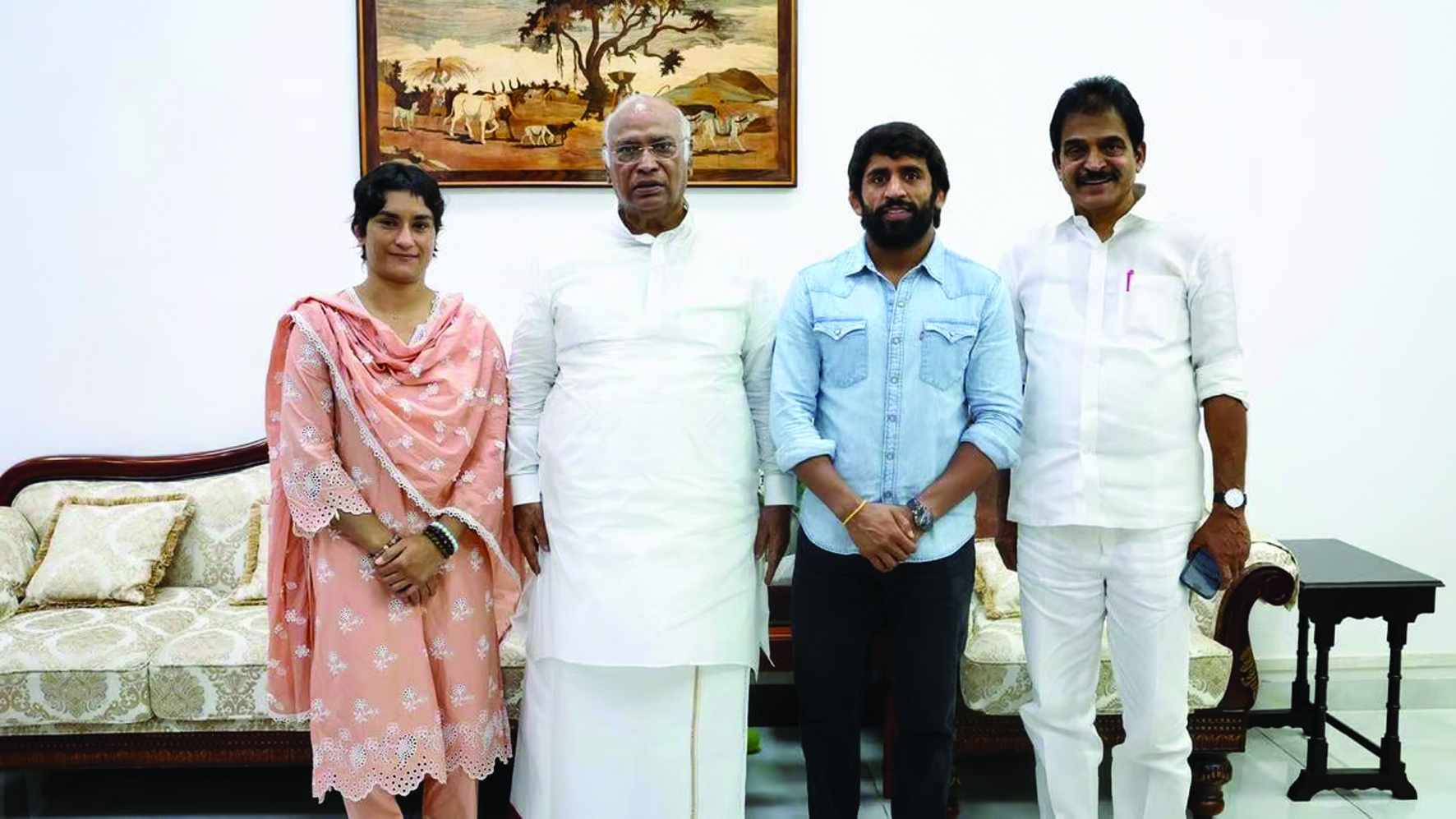 ಕುಸ್ತಿಪಟು ವಿನೇಶ್ ಪೋಗಟ್ ಕಾಂಗ್ರೆಸ್ ಗೆ