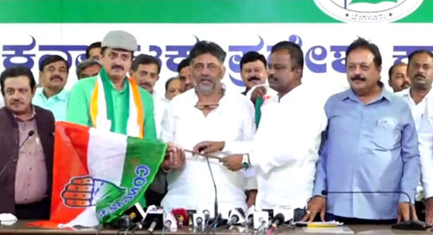 ಕಾಂಗ್ರೆಸ್ ಸೇರಿದ ಸಿ. ಪಿ.ಯೋಗೇಶ್ವರ್