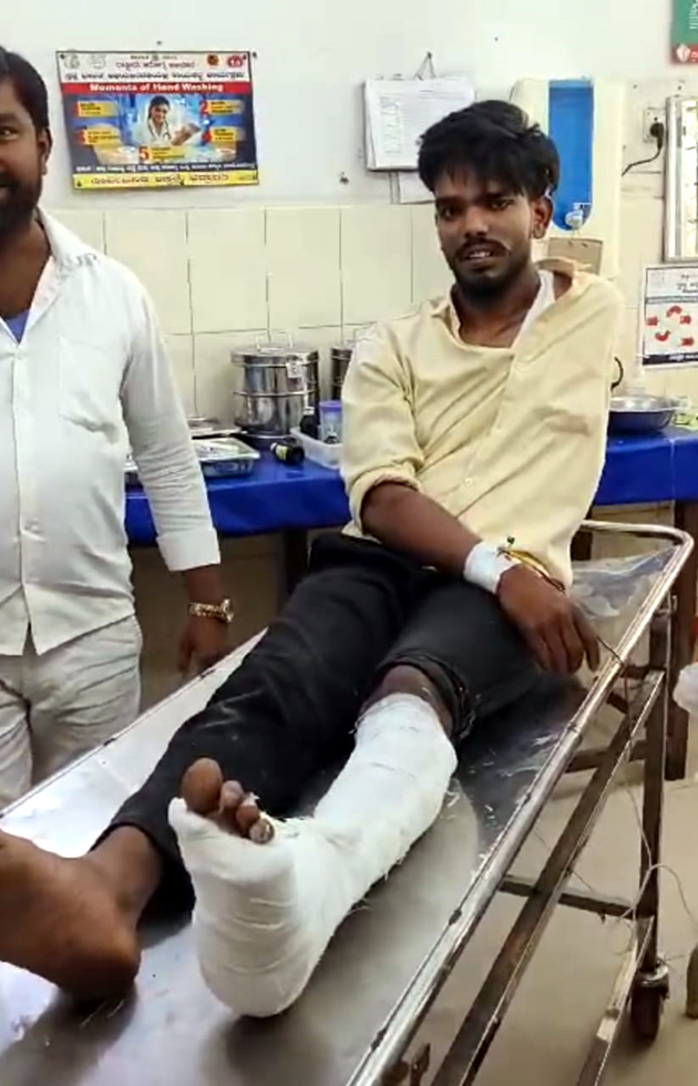 ಭದ್ರಾವತಿಯಲ್ಲಿ ರೌಡಿಶೀಟರ್ ಗೆ ಪೊಲೀಸರಿಂದ ಗುಂಡೇಟು