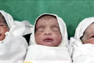 ತ್ರಿವಳಿ ಮಕ್ಕಳಿಗೆ ಜನ್ಮ ನೀಡಿದ ಮಹಿಳೆ
