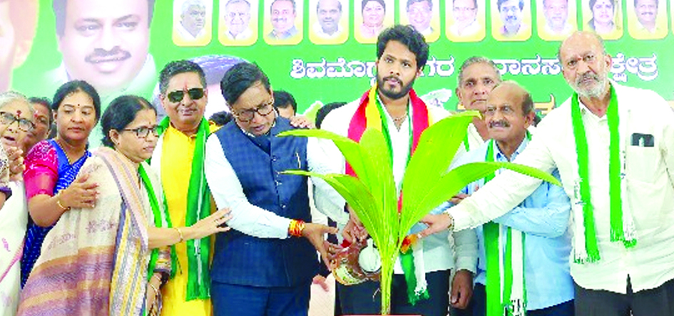 ವಿಐಎಸ್‌ಎಲ್ ಪುನಶ್ಚೇತನಕ್ಕೆ ಹೆಚ್‌ಡಿಕೆ ಶಪಥ : ನಿಖಿಲ್
