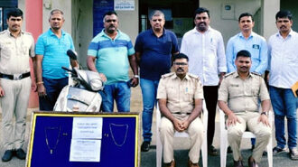 ಹೊಸನಗರದ ನಗರ ಪೊಲೀಸರಿಂದ ಅಂತರ ಜಿಲ್ಲಾ ಕಳ್ಳರಿಬ್ಬರು ಸೆರೆ