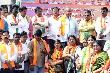 ದ್ವೇಷ ಭಾಷಣ ಪ್ರತಿಬಂಧಕ ಮಸೂದೆ ಜಾರಿ ವಿರೋಧಿಸಿ ಸರ್ಕಾರದ ನಿಲುವಿನ ವಿರುದ್ದ ಬಿಜೆಪಿ ಪ್ರತಿಭಟನೆ