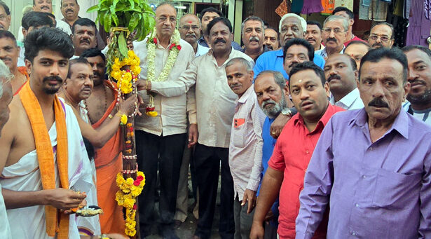 ಕೋಟೆ ಮಾರಿಕಾಂಬ ಜಾತ್ರೆ : ತವರು ಮನೆಯಲ್ಲಿ ಚಪ್ಪರ ಪೂಜೆ