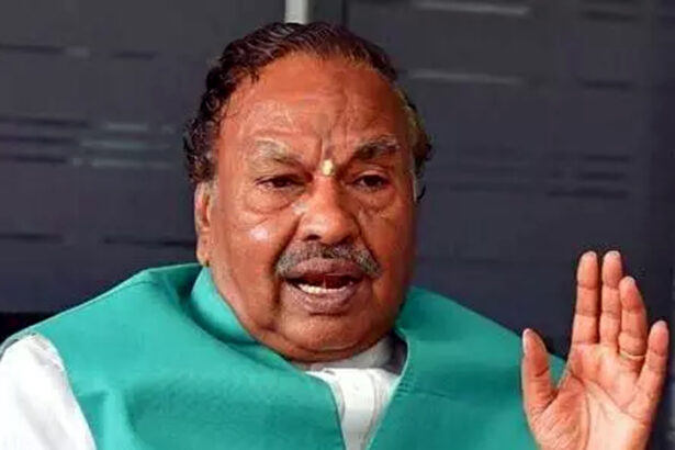 ಕ್ಷೇತ್ರ ಮರುವಿಂಗಡನೆಯಾದರೆ ದ. ರಾಜ್ಯಗಳಿಗೆ ಅನ್ಯಾಯವಾಗದು : ಕೆ ಎಸ್ ಈಶ್ವರಪ್ಪ