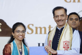 ಪ್ರೇರಣ ಕೆ ರಾವ್‌ಗೆ ರಾಷ್ಟ್ರೀಯ ರಕ್ಷಾ ವಿವಿಯಲ್ಲಿ ಚಿನ್ನದ ಪದಕ