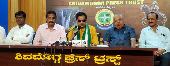 ಮೆಗ್ಗಾನ್ ವಿವಿಧ ಕಟ್ಟಡ ಶೀಘ್ರ ಉದ್ಘಾಟಿಸಿ ಪತ್ರಿಕಾಗೋಷ್ಠಿಯಲ್ಲಿ ಮಾಜಿ ಶಾಸಕ