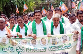 ರಾಜ್ಯದಿಂದ ರೈತ ವಿರೋಧಿ ನೀತಿ: ಬಿವೈವಿ ಆಕ್ರೋಶ