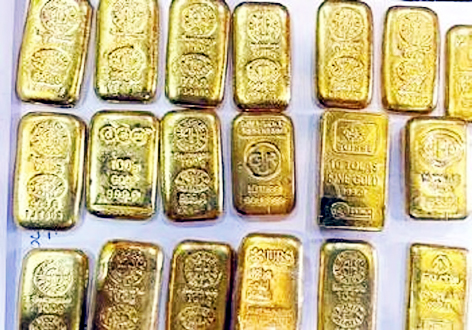 ಚಿನ್ನದ ಗಟ್ಟಿಗಳನ್ನು ಕದ್ದ 9 ಕಾರ್ಮಿಕರ ಬಂಧನ