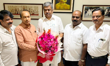 ಶಿವಮೊಗ್ಗದ ಕಾಂಗ್ರೆಸ್ ಮುಖಂಡರುಗಳಿಂದ ನೂತನ ಕೆಪಿಸಿಸಿ ಅಧ್ಯಕ್ಷ ಬಿ ಕೆ ಹರಿಪ್ರಸಾದ್ ಇವರಿಗೆ ಅಭಿನಂದನೆ